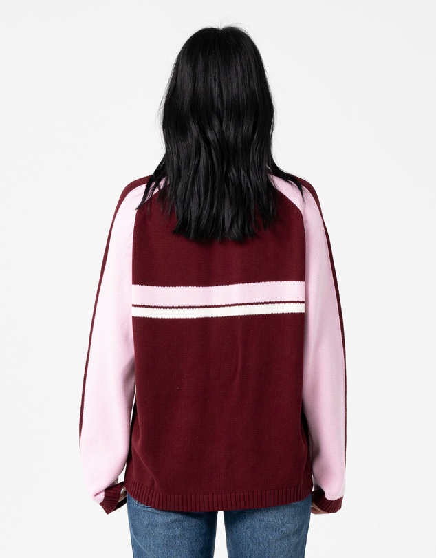 Rusty - White Lines Two Crew Neck Knit