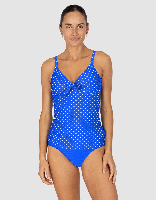Baku Swimwear - Parisian Summer Tie Front Singlet Top
