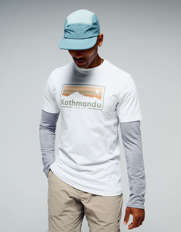 Kathmandu - Logo 70's Organic Cotton T-shirt