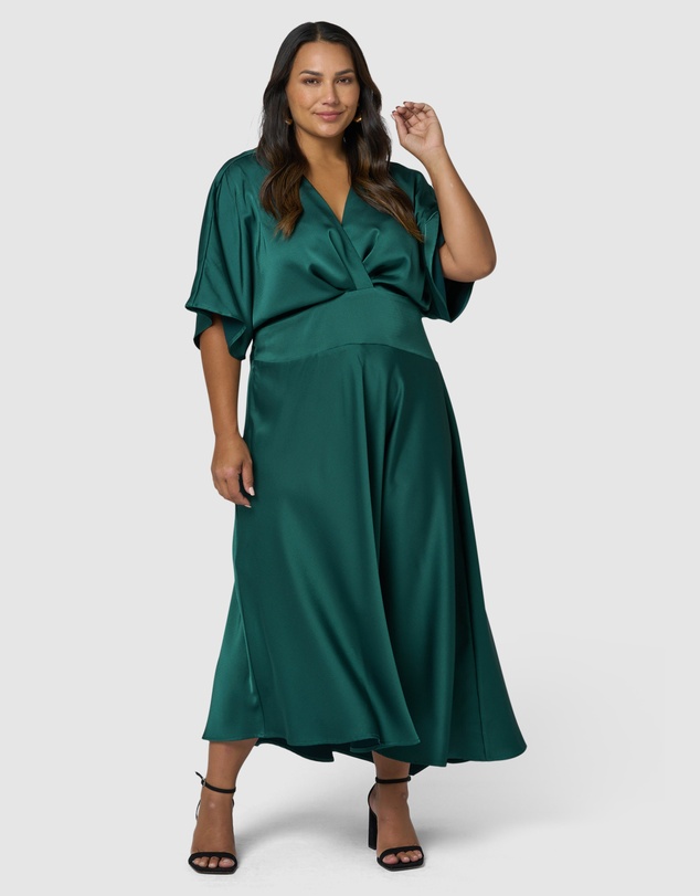 Pink Dusk by Curve Project - My Boo Midi Dress