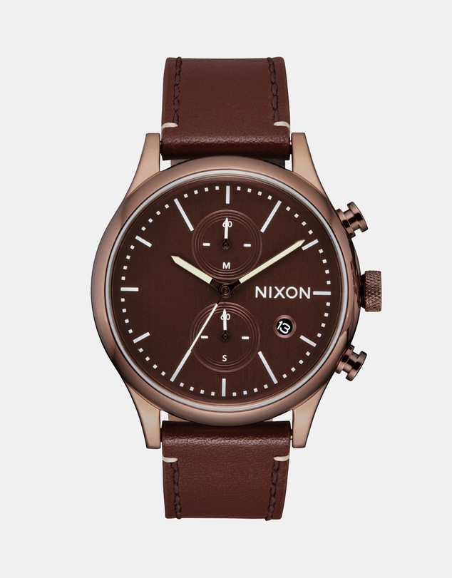 Nixon - STATION Chrono Leather
