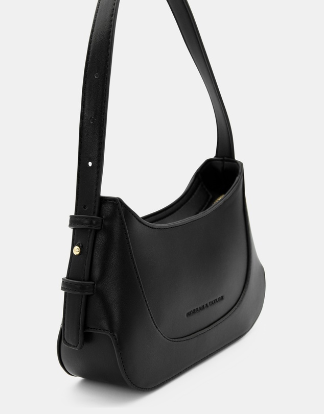 Morgan & Taylor - Aurora Shoulder Handbag in Black
