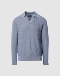 rag & bone - Charles Long Sleeve Johnny Polo