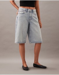 Calvin Klein Jeans - Long Denim Shorts