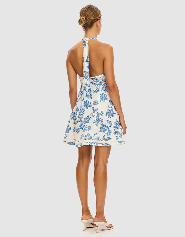 KIVARI - Bluebell Halter Mini Dress