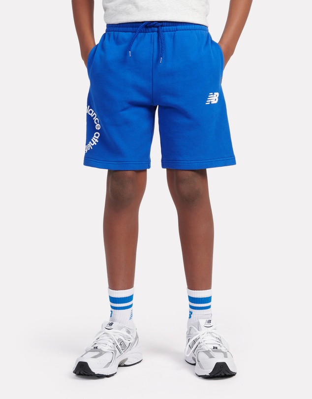 New Balance - Circular Logo Graphic French Terry Short