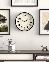 Newgate - Newgate Number Four Wall Clock Matte Black