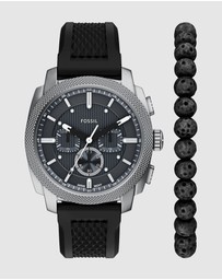 Fossil - Machine Black Chronograph Watch