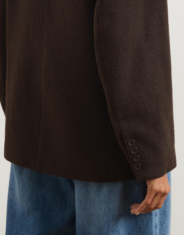 Atmos&Here - Ethel Wool Blend Oversized Blazer