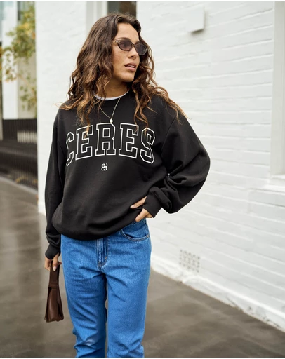 Ceres Life - Isla Oversized Slouchy Crew