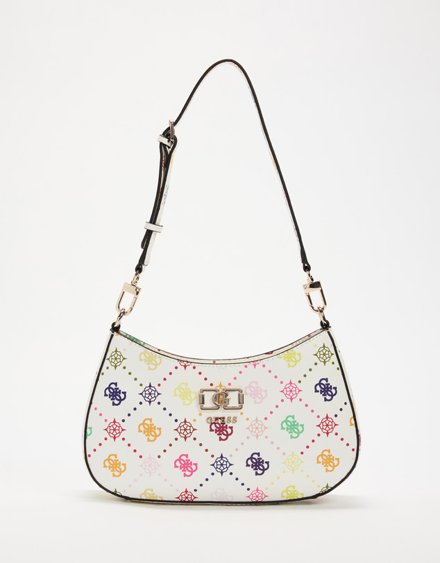 GUESS - Emelie Logo Top Zip Shoulder Bag