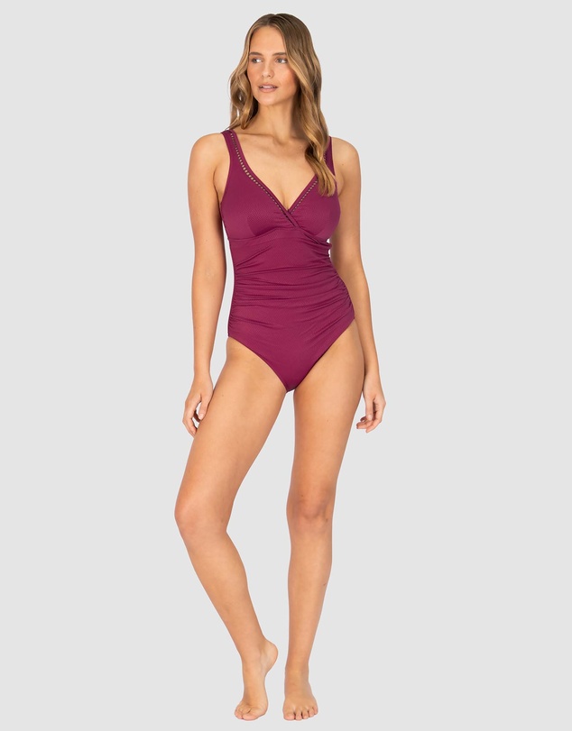 Baku Swimwear - Rococco E/F Cup Ladder Lace One Piece Swimsuit