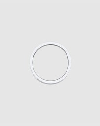 Elli Jewelry - Ring Band Chain Design Wide in 925 Sterling Silver