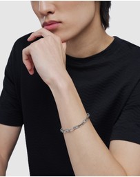 Emporio Armani - Emporio Armani Silver-Tone Bracelet
