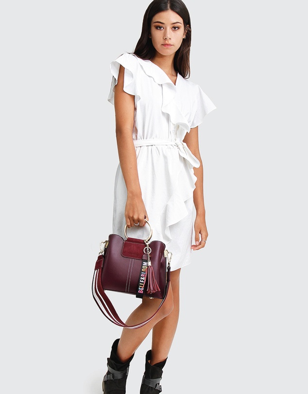 Belle & Bloom - Twilight Leather Cross-Body Bag