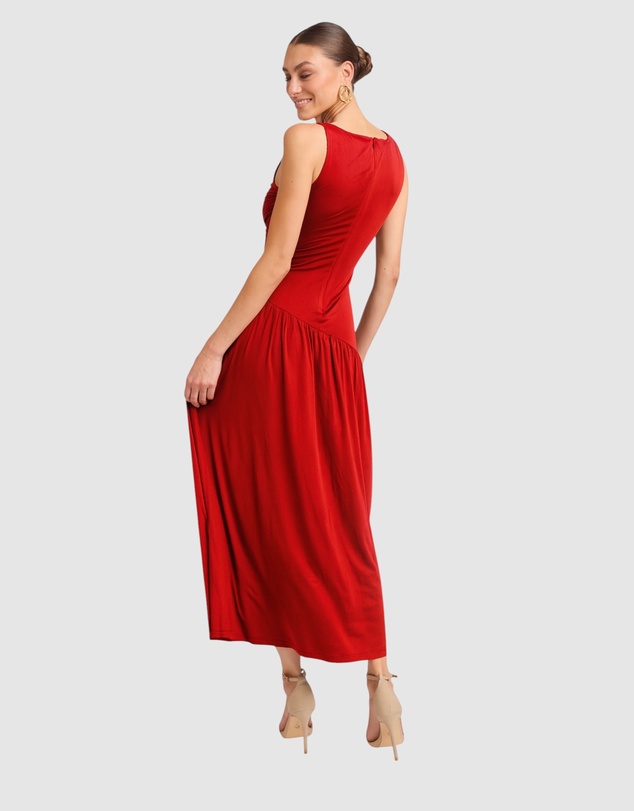 Honey and Beau - Lorena Drop Bodice Dress
