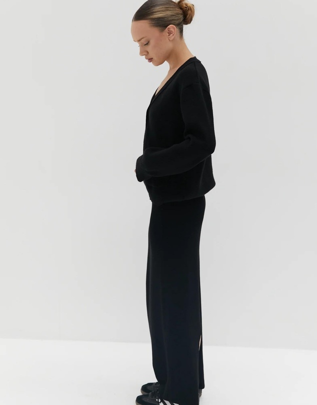 Style Addict - Knit Maxi Skirt