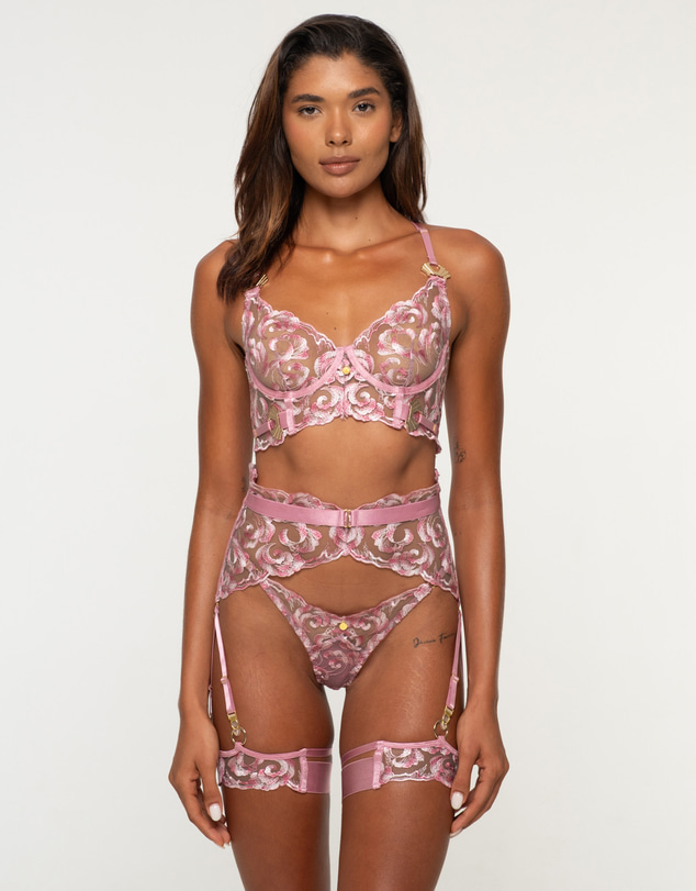 One Empire - Ashlyn Pink Lingerie Set