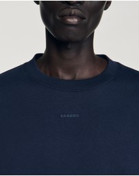 Sandro - Rubber Sandro Crewneck Sweatshirt