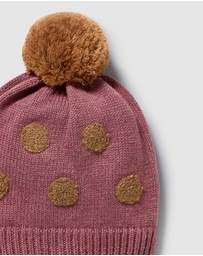 Wilson & Frenchy - Organic Knitted Bauble Hat - Babies