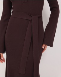 Calli - Audrey Flare Sleeve Maxi Dress
