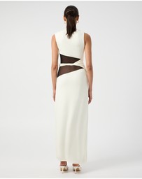 Third Form - Interweave Drape Maxi Dress