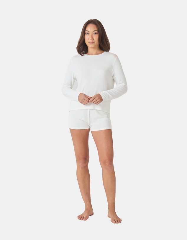Gingerlilly - Lombardy Rib Long Sleeve Top