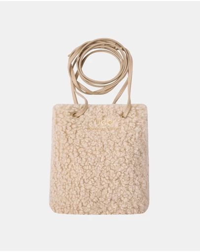 EVERAU - Australian Shepherd Ugg Pocki Bag Wool Upper Bags
