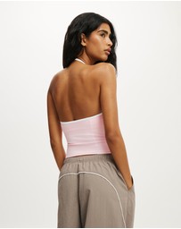 Cotton On Body Active - Ultra Move Scoop Halter Tank