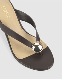 Siren - Chloe Thong Wedges