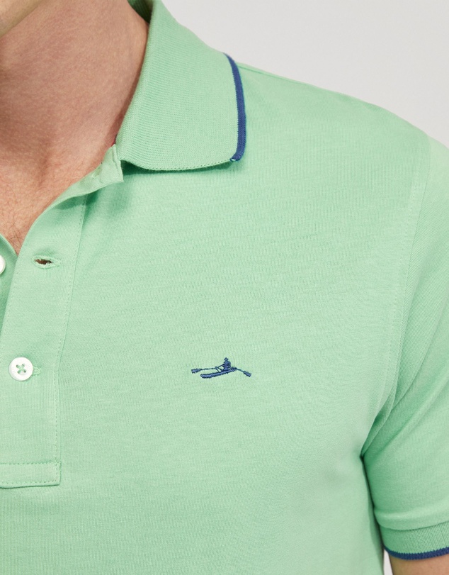Oxford - Henry Cotton Tipping Jersey Polo