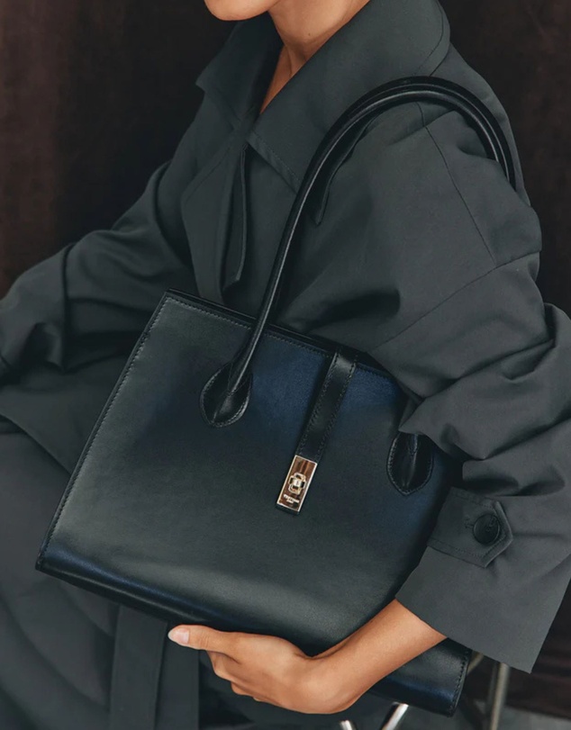VESTIRSI - Ava Structured Leather Tote
