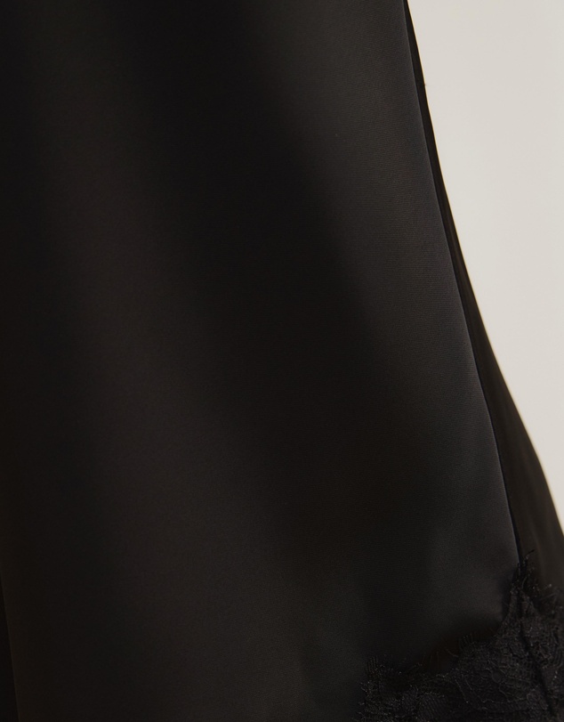 Atmos&Here - Leoni Asymmetric Lace Satin Skirt
