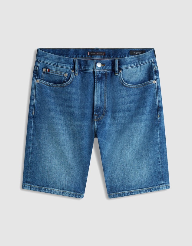 Tommy Hilfiger - Denton Faded Straight Leg Denim Shorts