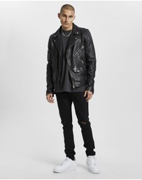 Ksubi - Capitol Leather Jacket