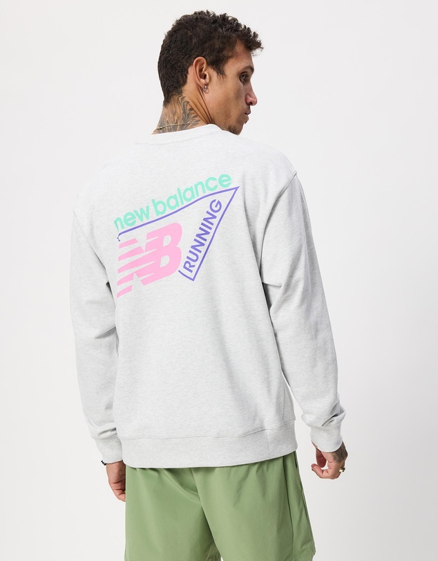 New Balance - Classic Tri-Logo French Terry Crew