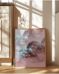 Olive et Oriel - Disco Mirage by Samantha Hearn Art Print