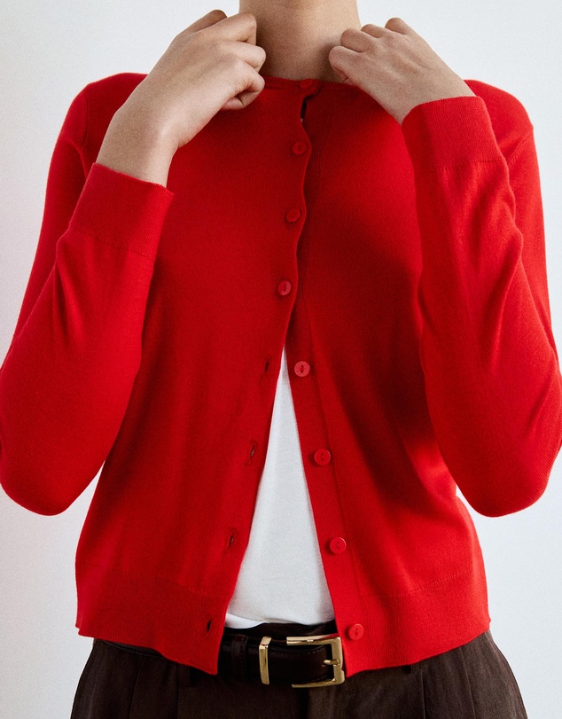 M.N.G - Knitted Button Cardigan
