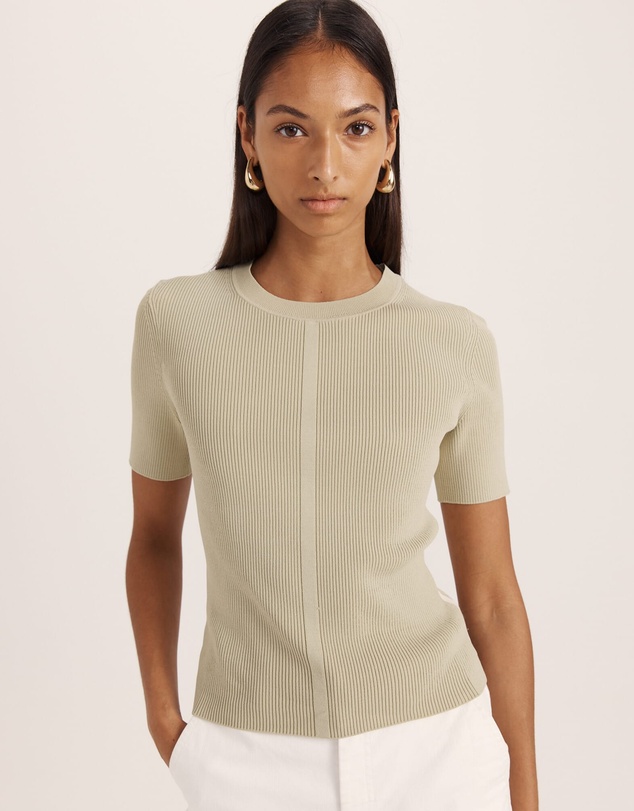 SABA - Vicky Rib Knit Top