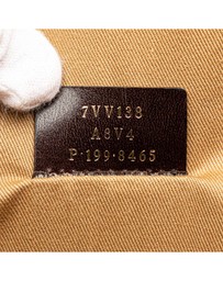 Pre-Loved by Azura Reborn - Pre-Loved Zucca Coated Canvas Karligraphy Travel Bag
