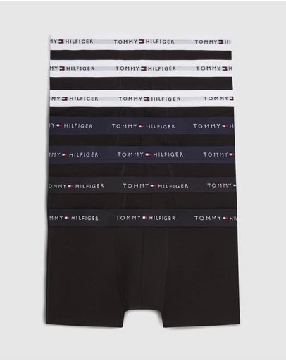 Tommy Hilfiger - 7-Pack Signature Logo Waistband Trunks