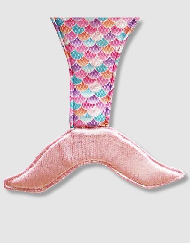Pink Poppy - Shimmering Mermaid Tail