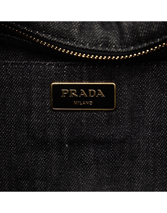 Pre-Loved by Azura Reborn - Pre-Loved Small Denim Canapa Logo Satchel