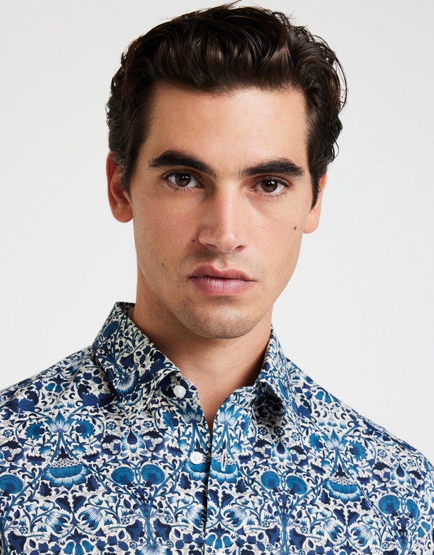 Calibre - Trailing Botanic Print Shirt
