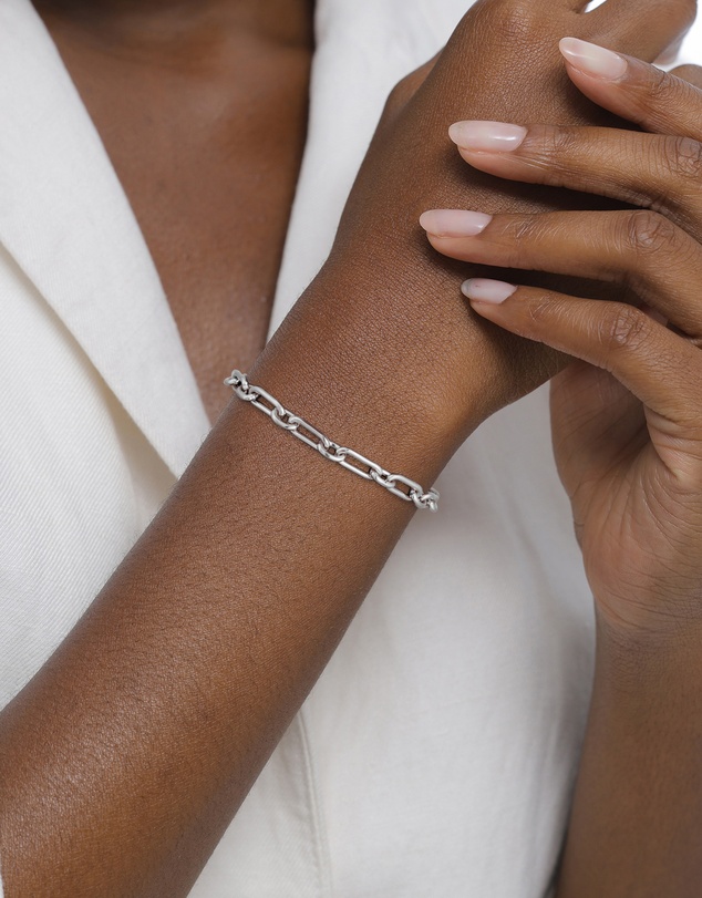 Elli Jewelry - Bracelet Link Chain 925 Sterling Silver