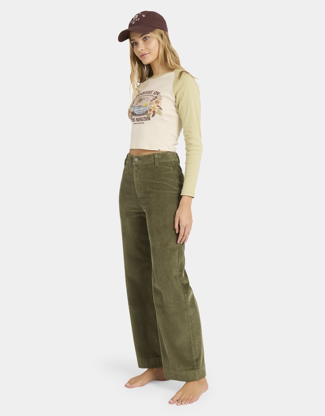 Billabong - Womens Palmy Cord Pants