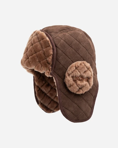 Ozwear Connection Uggs - UGG Sheepskin Trapper Hat