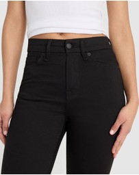 Good American - Never Fades Good Classic Slim Bootcut Jeans