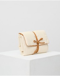Phile - Plush Change Mat Wrap - Milk Cream