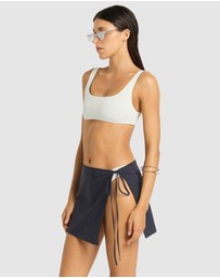 Bond-Eye Swimwear - Hazel Wrap Mini Skirt